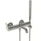 IS-Badearmatur-AP-La-Dolce-Vita-m-Handbrause-Set-Silver-Storm-BD667GN gallery number 1